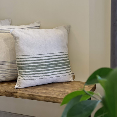 کوسن دستبافت کوچک برای مبلمان